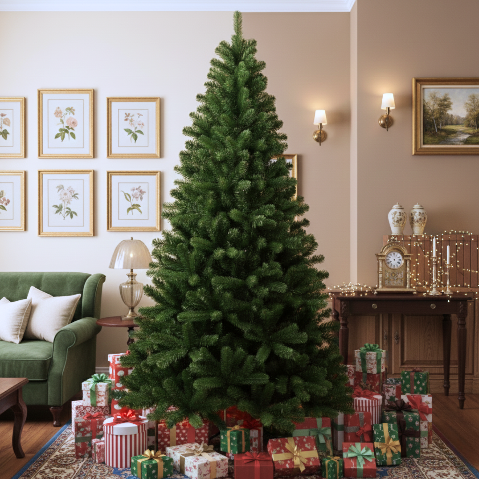 Klasična novogodišnja jelka